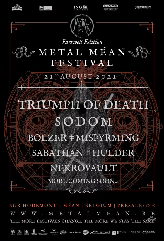 Metal Méan Festival 2021 affiche