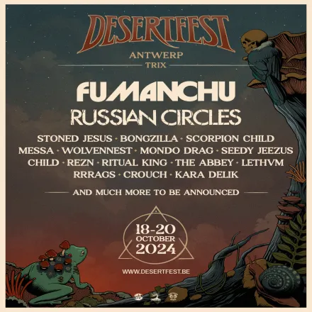 Desertfest 2024 affiche