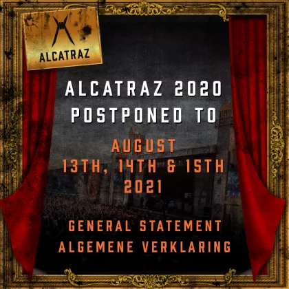 Alcatraz 2020 uitgesteld