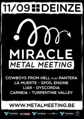 Miracle Metal Meeting 2021 affiche