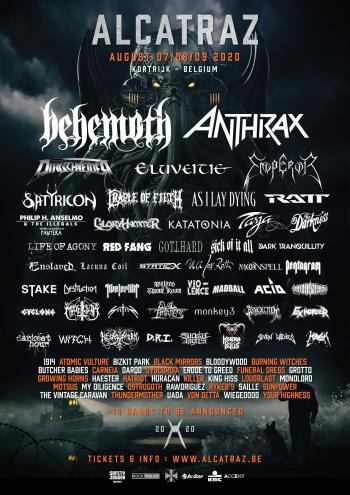 Alcatraz hardrock &amp; metal festival 2020 affiche december.