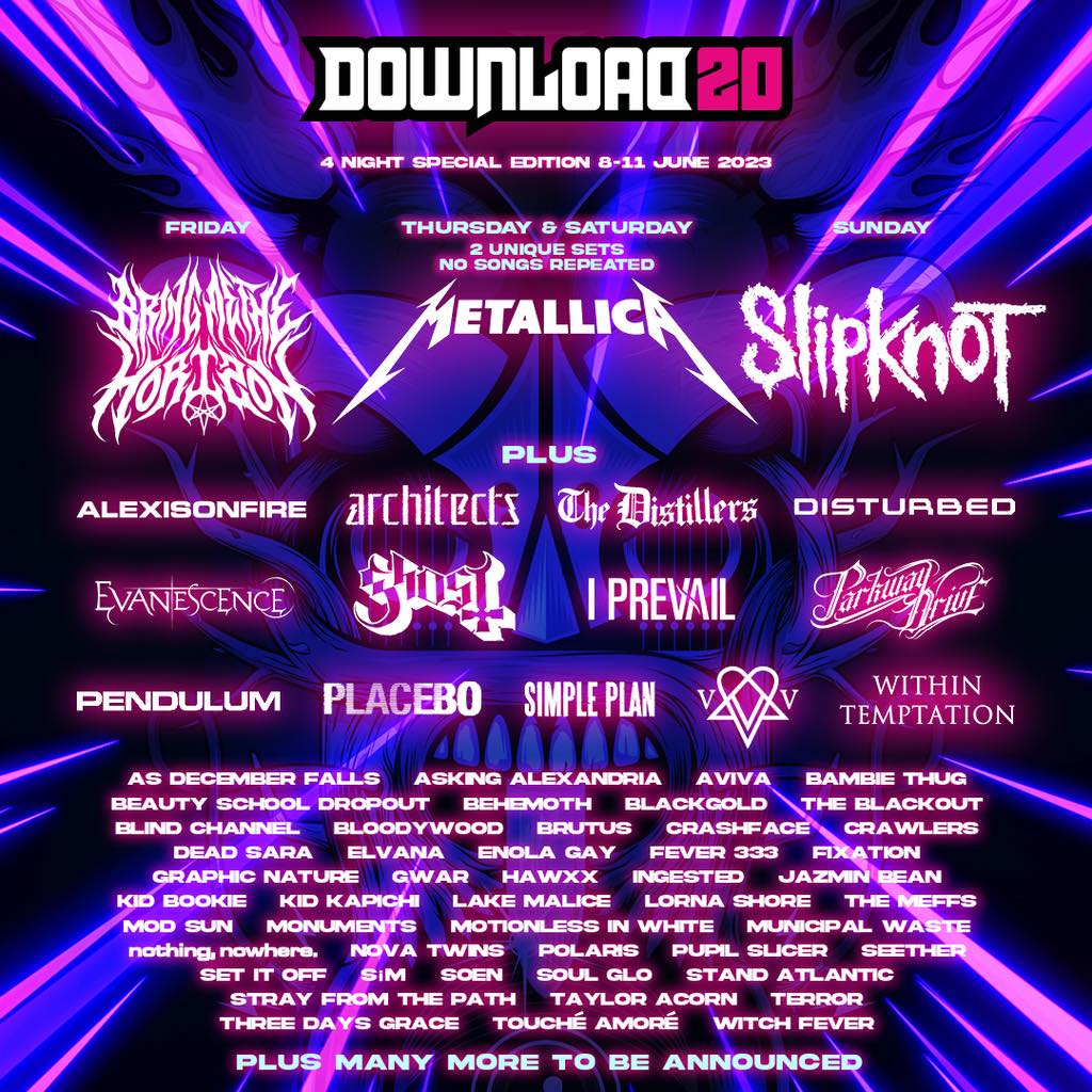 Download Festival 2023 strikt Metallica metalfans.be