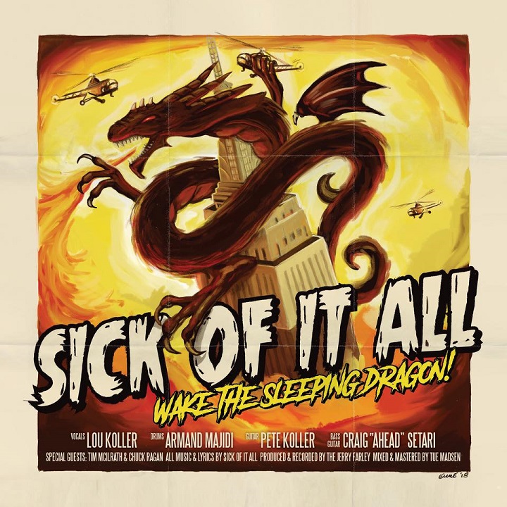Sick of It All - Wake The Sleeping Dragon! album Artwork