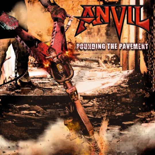 Anvil -  Pounding The Pavement album artwork