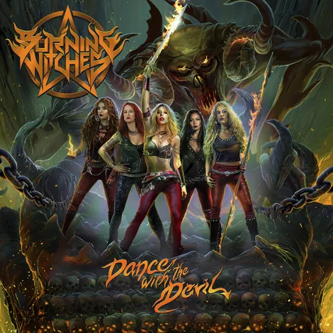 Burning Witches - Dance Witch The Devil albumhoes