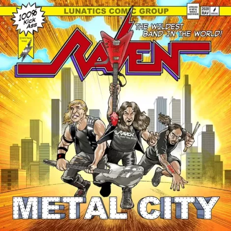 Raven Metal City artwork