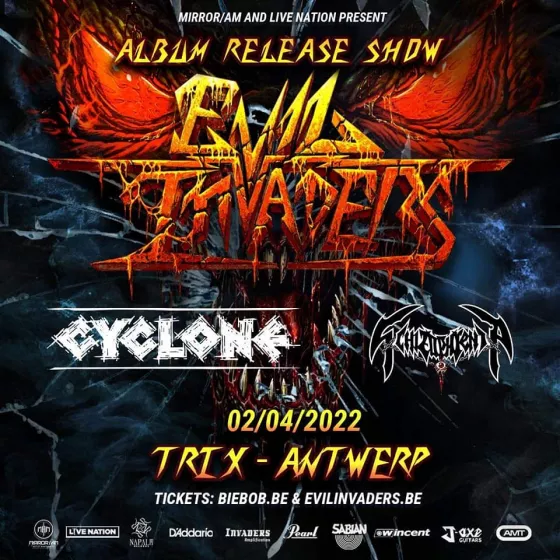 Evil Invaders releaseshow 2022