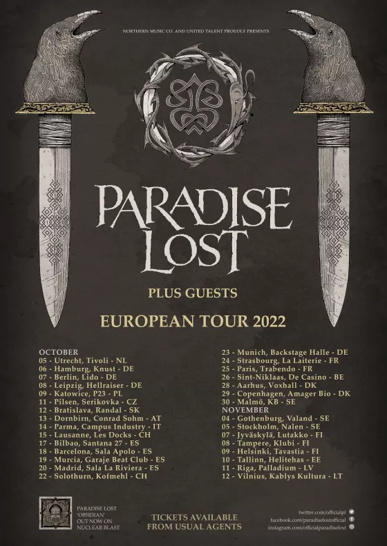 Paradise Lost Tour 2022