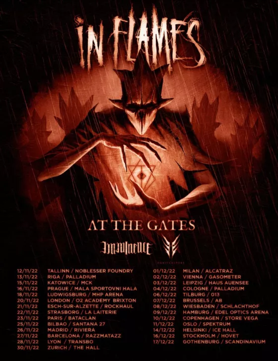 In Flames AB Brussel 2022