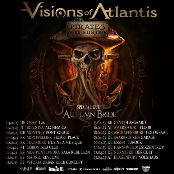 Visions of Atlantis Tour 2023