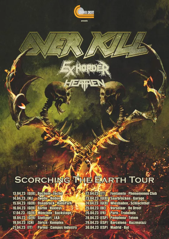 Overkill tour 2023