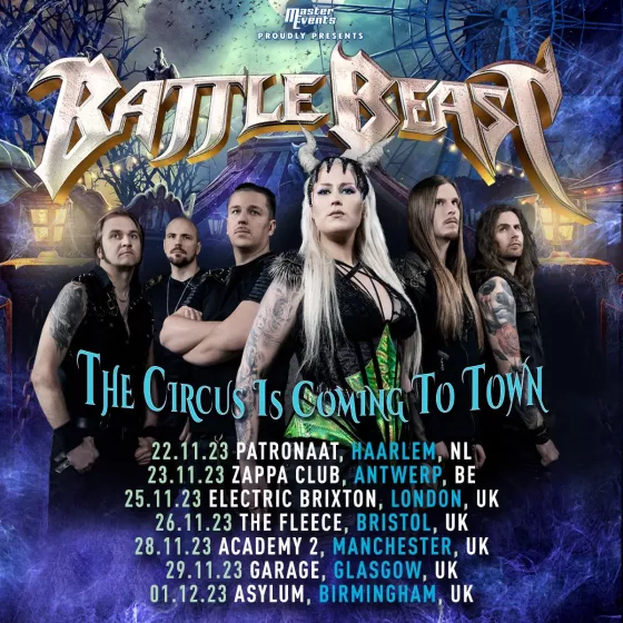 Battle Beast tour 2023