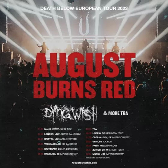 August Burns Red Tour 2024