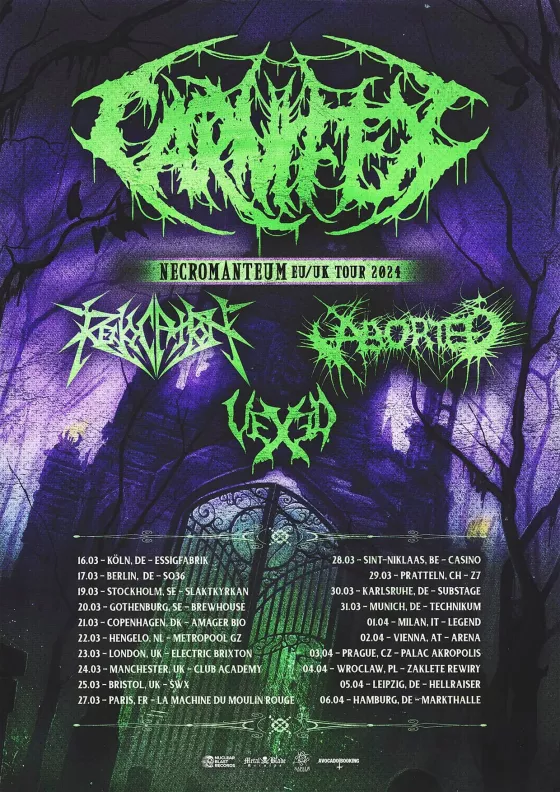 Carnifex tour 2024