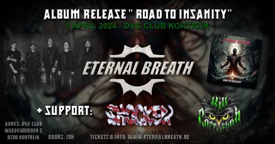 Eternal Breath albumrelease in DVG Kotrijk 2024