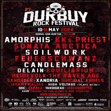 Durbuy Rock Festival 2024 affiche