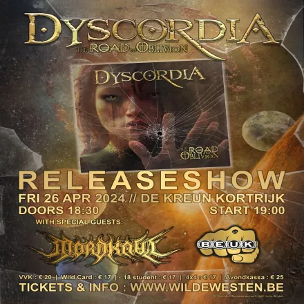 Dyscordia releaseshow De kreun 2024