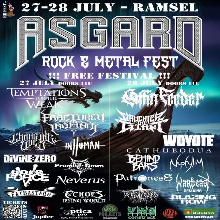 Asgard Rock & Metal Fest 2024 affiche