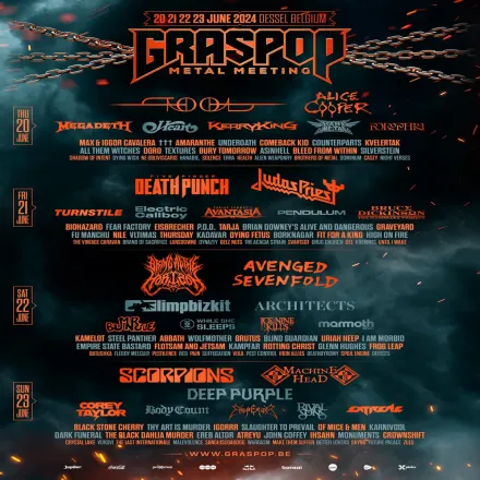 Graspop Metal Meeting 2024 poster