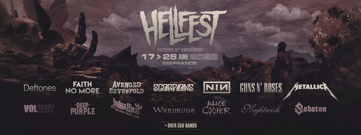 Hellfest Open Air 2022 header