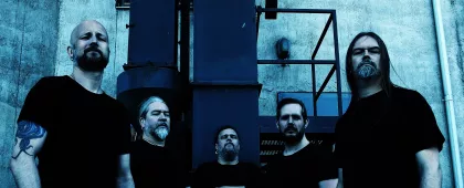 Meshuggah groeps foto 2021