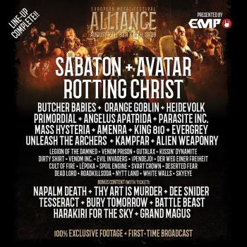 European Metal Festival Alliance affiche