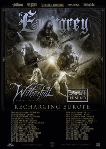 Evergrey + Witherfall tour 2021