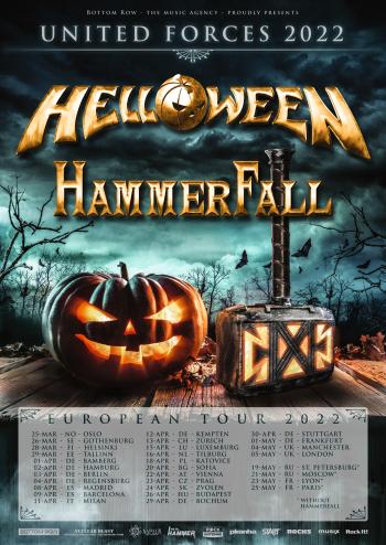 Helloween en HammerFall tour 2022