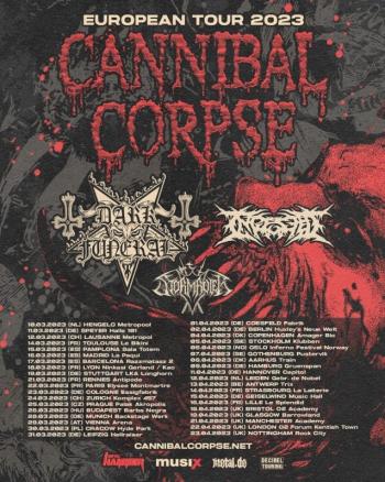 Cannibal Corpse tour 2023
