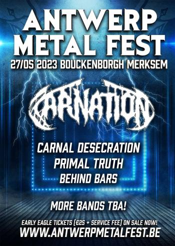 Antwerp Metal Fest 2023 affiche