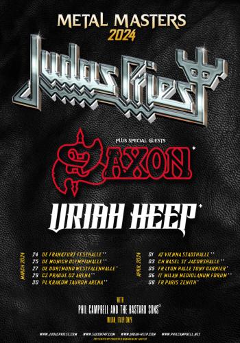 Judas Priest tour 2024