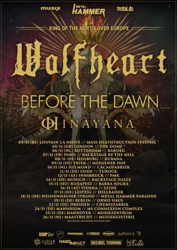 Wolfheart 2023 tour